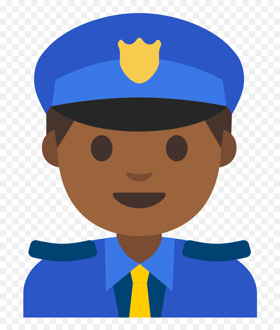 Police Officer Emoji Hd Png Download - Emoji Policia Png,Taco Emoji Hat