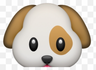Puppy Clipart Emoji - Iphone Dog Png