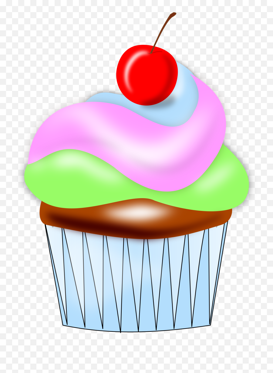 Big Image - Free Clip Art Cupcake Emoji,Muffin Emoji