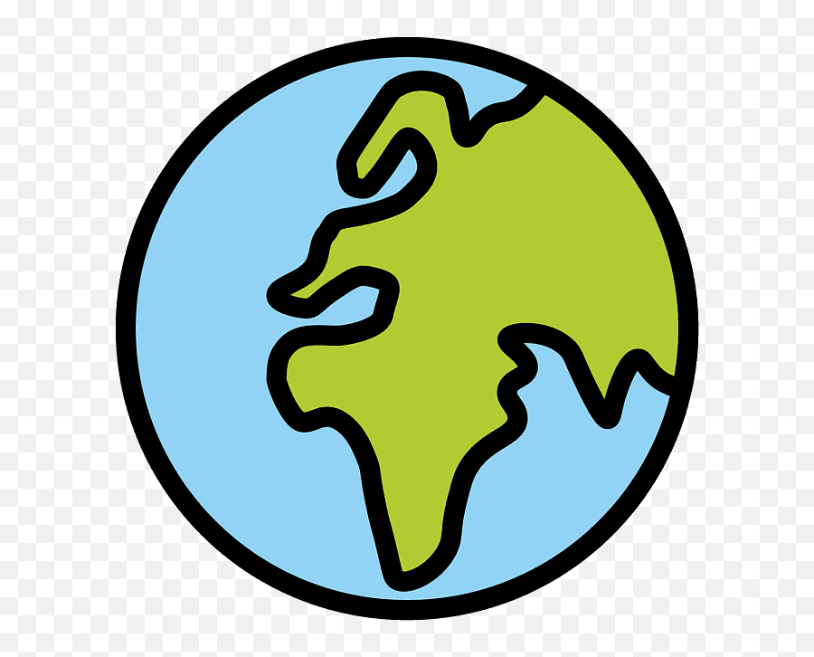 Globe Showing Europe - Comment Smiley Face Icon Emoji,Africa Emoji