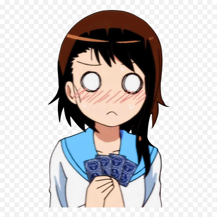 Download Looking For This Onodera Poker Face In Higher - Kosaki Onodera Poker Face Emoji,Poker Face Emoji