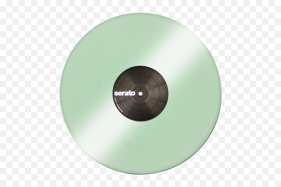 Serato Control Vinyl - Glow In The Dark Pair Scvpsgid Optical Storage Emoji,Vinyl Record Emoji
