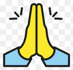 Openmoji - Draw Praying Hands Emoji Step,Fb Emoji