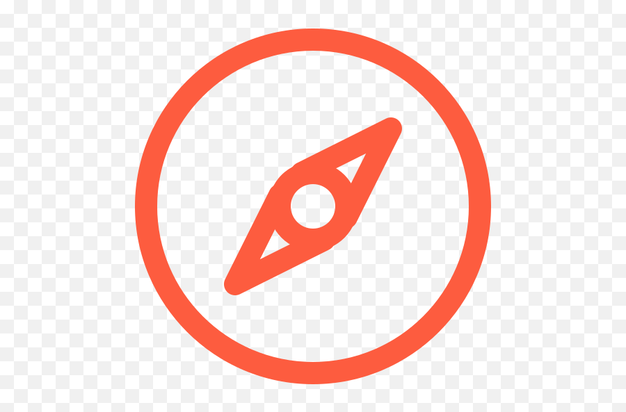 Browser Compass Internet Logo - Dot Emoji,Compass Emoji Iphone