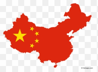 Flag Map Of China - Vector Emoji