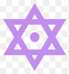Star Of David Emoji For Facebook Email Sms - Jewish Symbol Transparent Background