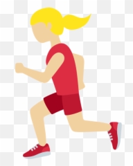 Medium - Woman Running Emoji,Emoji Light Up Shoes