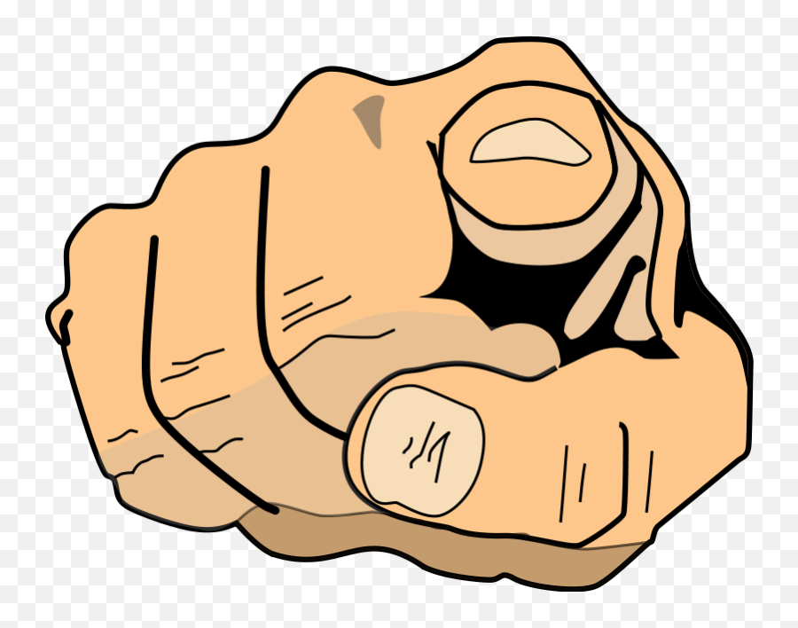 Middle Finger Clipart The Cliparts 3 - You Png Emoji,Giving The Finger Emoji