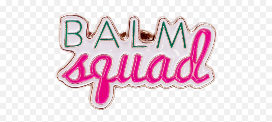 Balm Squad Pin - Clip Art Emoji,Member Berry Emoji