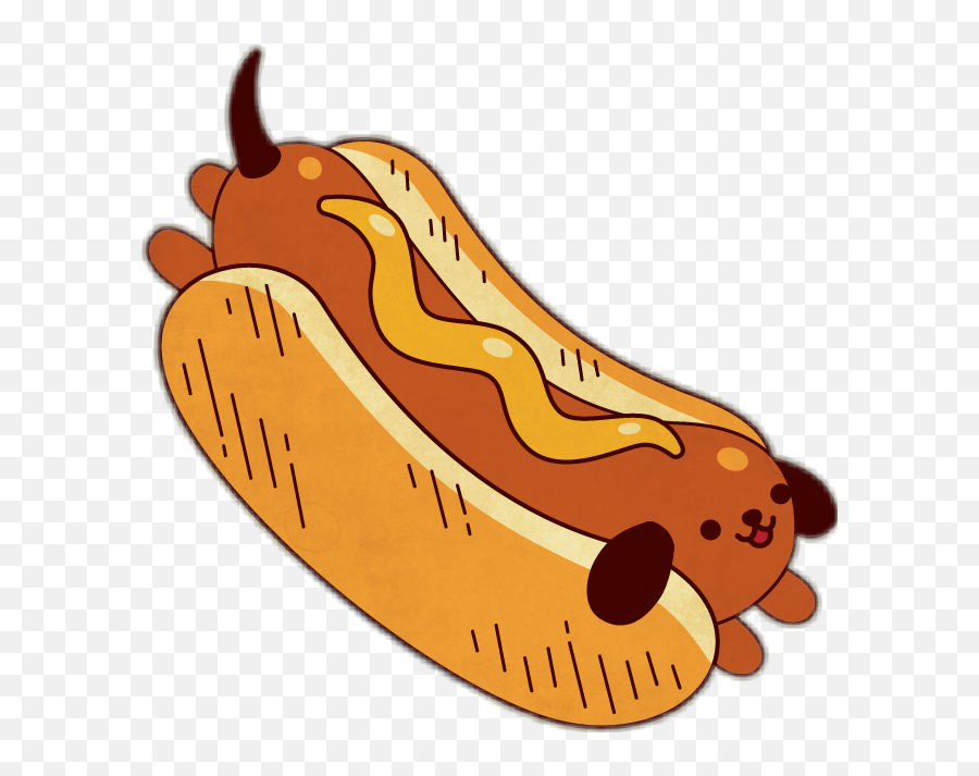 Hot Dog Sticker Challenge - Illustration Emoji,Hot Dog Emoji Png