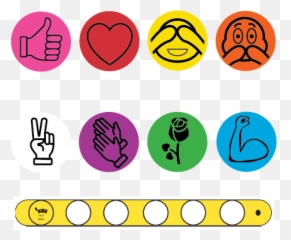 Emoticon Bracelet System - Circle Emoji