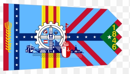 Flag Of Tampa If It Was Also Milwaukee - Graphic Design Emoji
