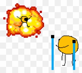 Pixilart - FOR TODAYu0027S CHALLENGE by PotatoesRFruits 8 Bit Explosion Png Emoji