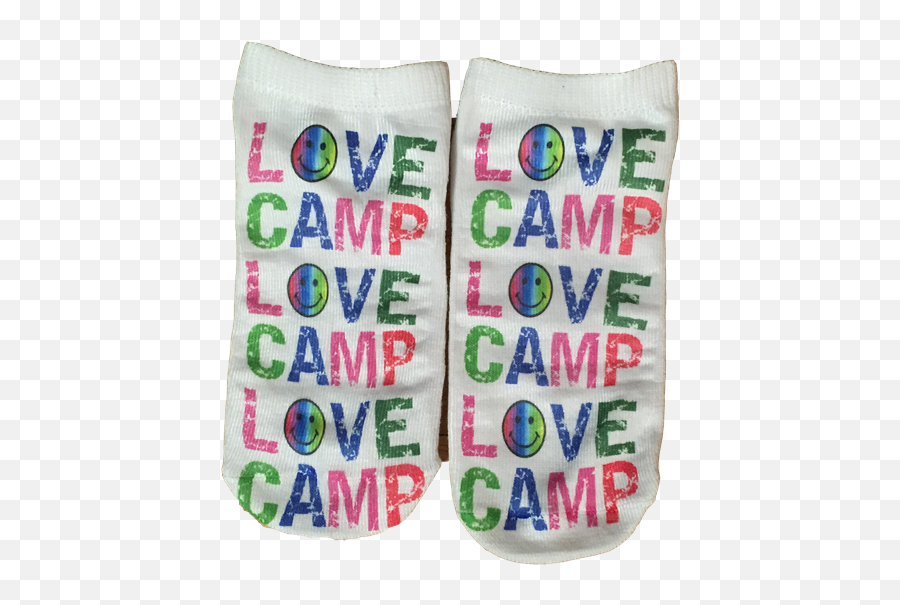 Love Camp Smiley Socks - Arrive Alive Emoji,Throw Kiss Emoji