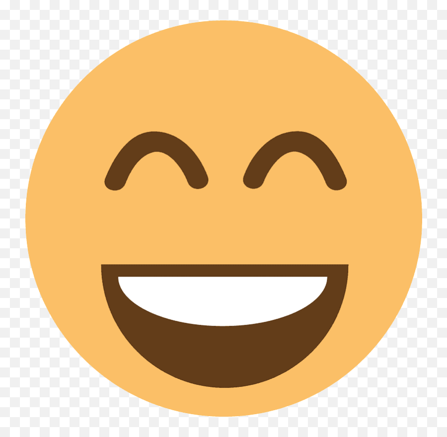 Grinning Face With Smiling Eyes Emoji - Smiling Face On Facebook,2 Eyes Emoji