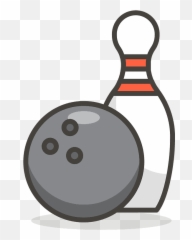 Bowling Emoji Clipart - Clip Art,Bowling Emoji
