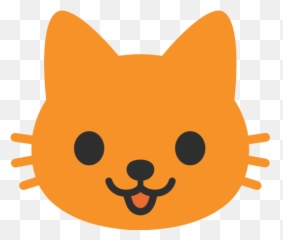 Google Cat - Cat Face Android Emoji,Cat Emoji