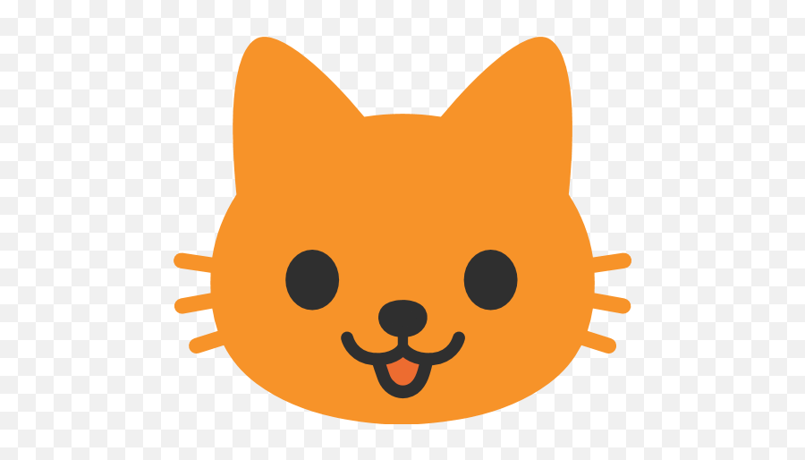 Google Cat - Cat Face Android Emoji,Cat Emoji
