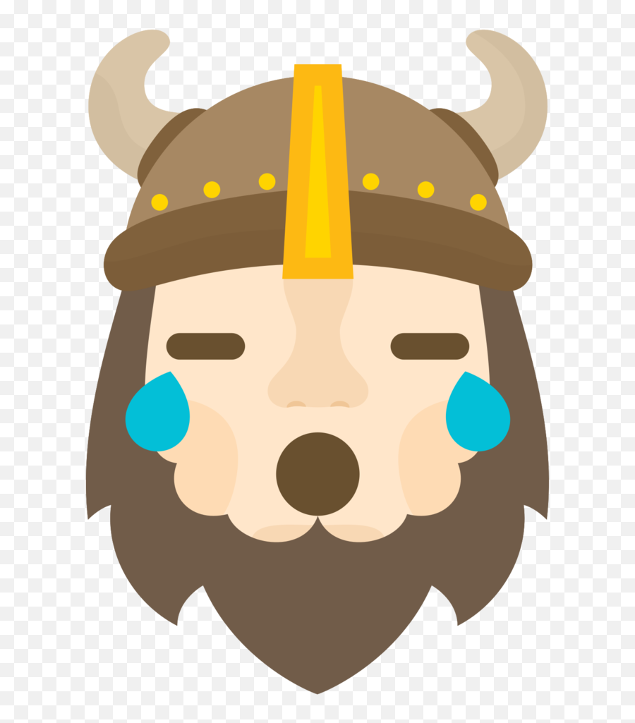 Free Emoji Viking Cry Png With Transparent Background - Portable Network Graphics,Emoji Cry