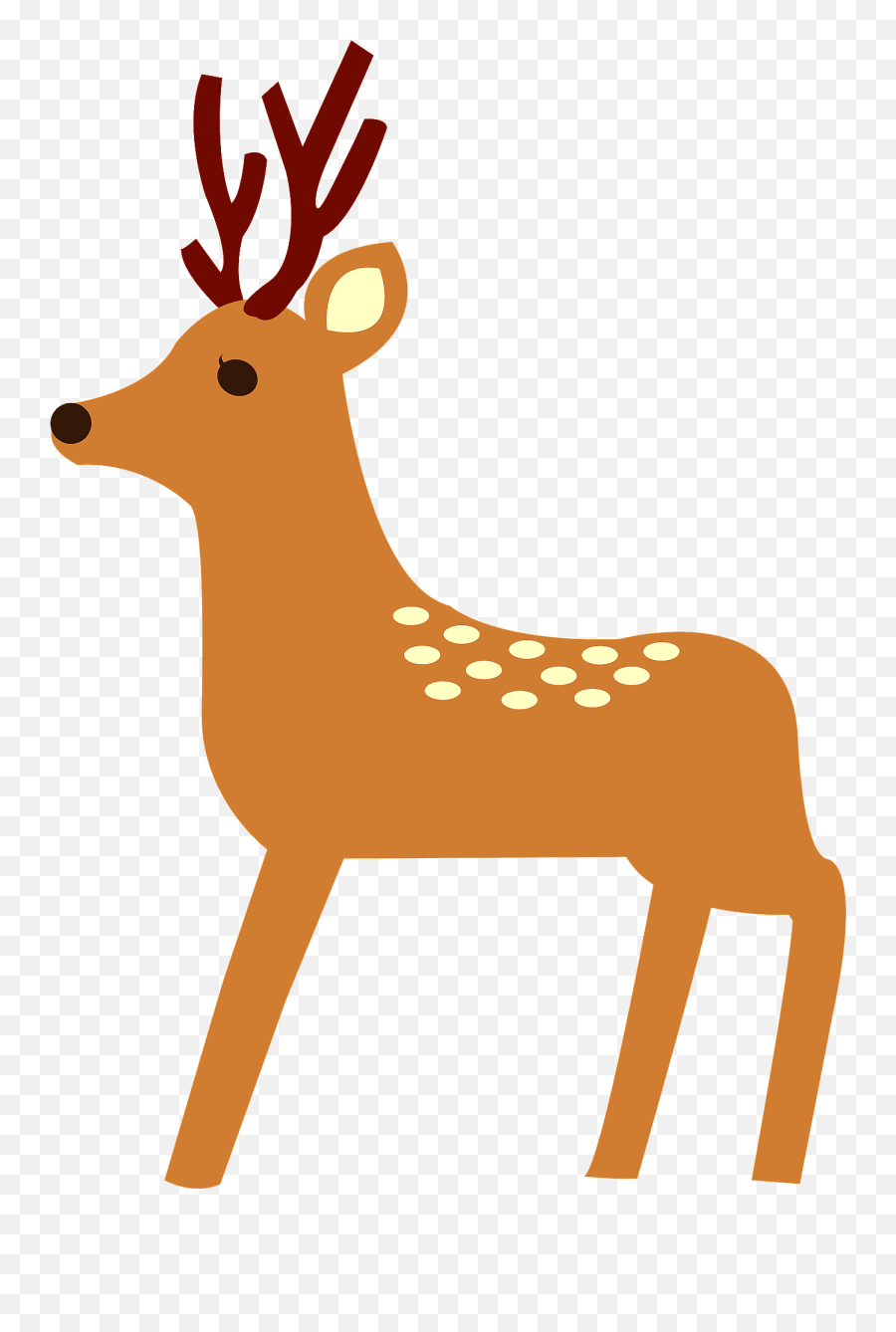 Deer Clipart Free Download Transparent Png Creazilla Emoji,Deer Hunting Emoji