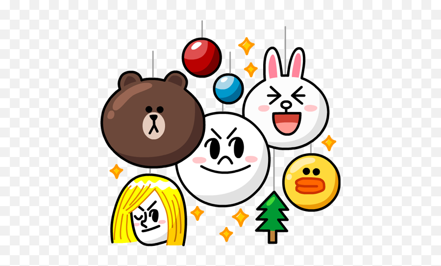Line Camera Line Friends Funny Cute Sticker Sweet - Happy Emoji,Emoji Camera Sticker