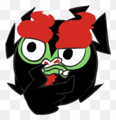 Aku Thinking Emoji - Aku Thinking,Welp Emoji