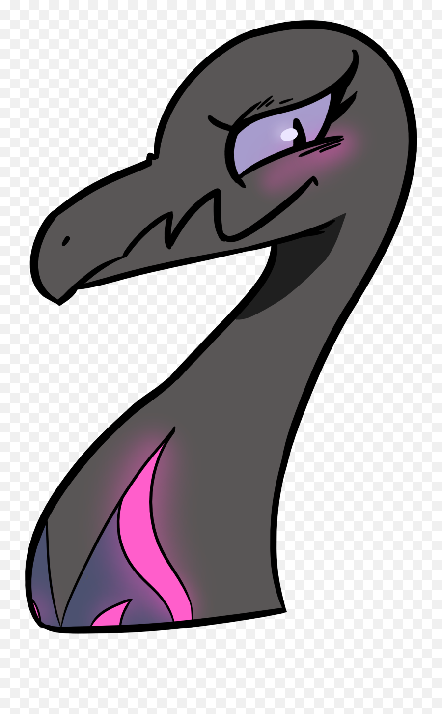 Moon Salazzle Fanart Clipart - Salazzle Cute Emoji,Neckbeard Emoji