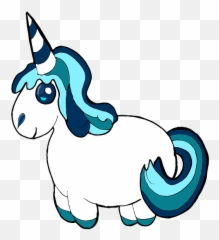 Free Illustration Unicorn Clipart Blue Pony Cute Image - Unicorn Clipart Emoji,Pony Emoji