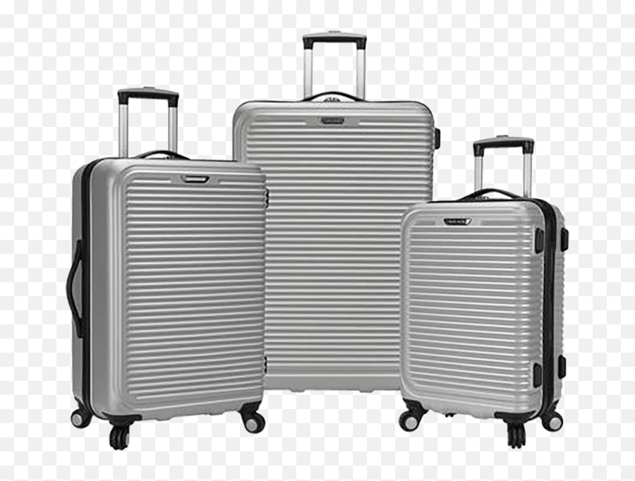 Travel Select Savannah 3 - Club Basette 3 Pc Hardside Luggage Set Emoji,Luggage Emoji