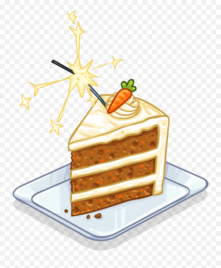 Slice Of Cake Png Files - Carrot Cake Clipart Png Emoji,Emoji Cakes Near Me