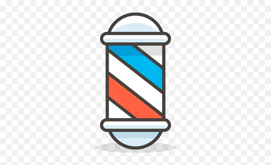 Barber Pole Free Icon Of 780 Free - Barber Icon Png Emoji,Barber Emoji