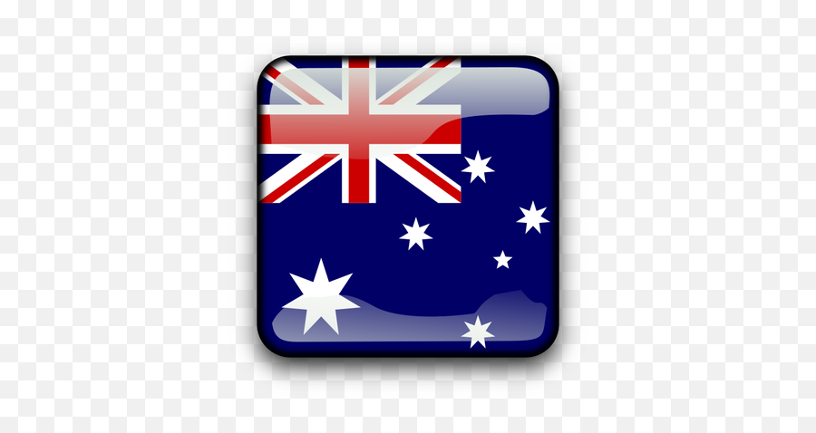 Australia Vector Flag Button - Australian Flag Sydney Flag Emoji,Barbados Flag Emoji