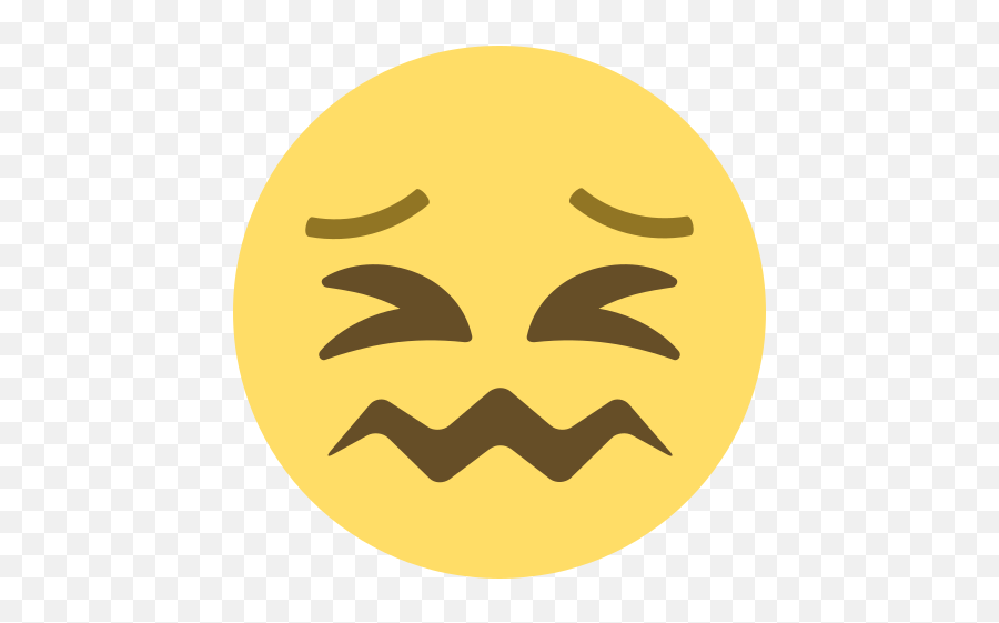 Emojione 1f616 - Confounded Emoji Discord,Knight Emoji