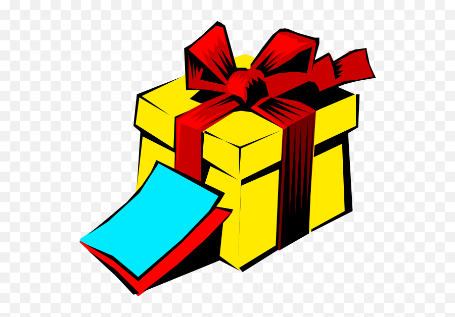 Wrapped Gift Image - Gambar Hadiah Emoji,Emoji Birthday Presents