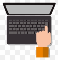Descargar Png - Hands On Laptop Icon Emoji