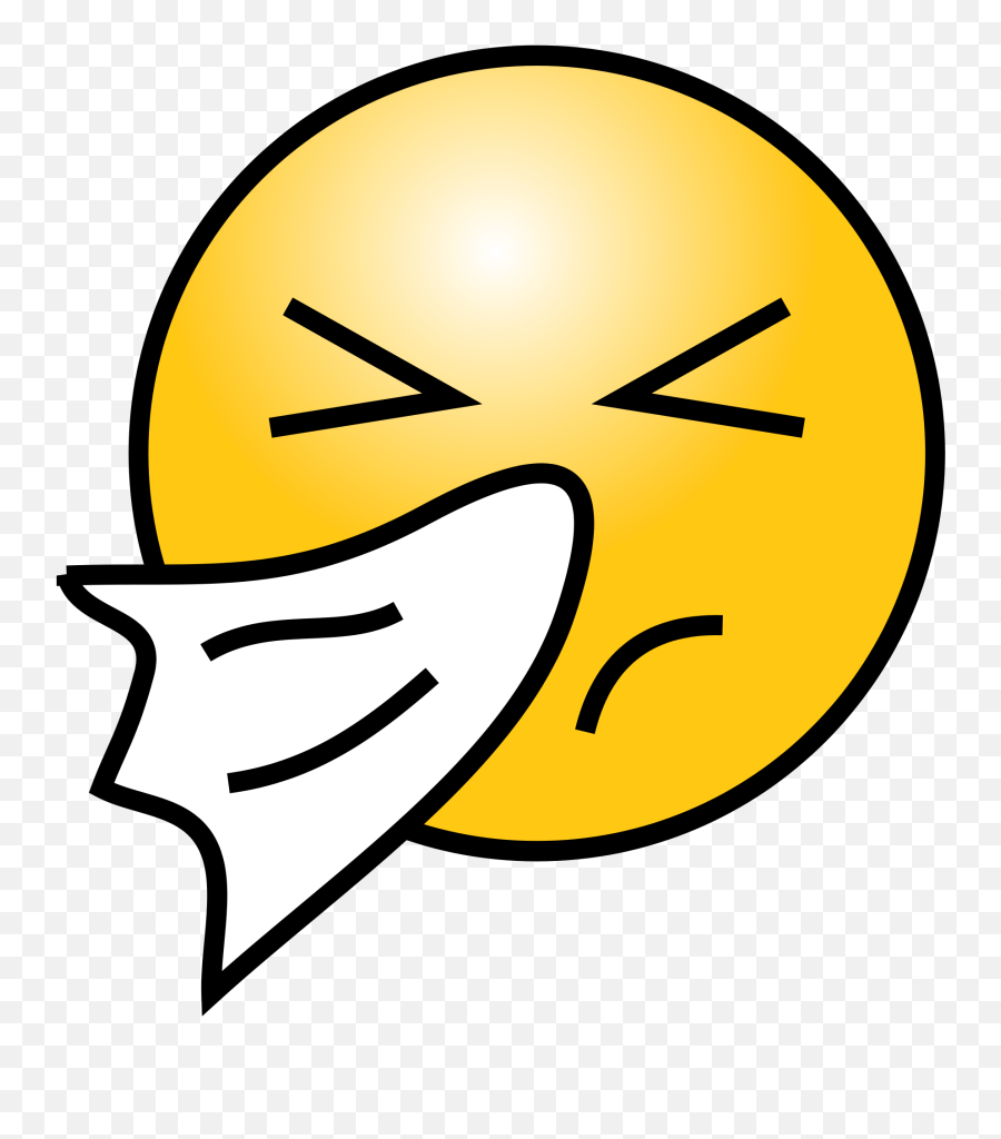 Emoji Clipart Sick - Have A Cold Emoji,Sick Emoji Png