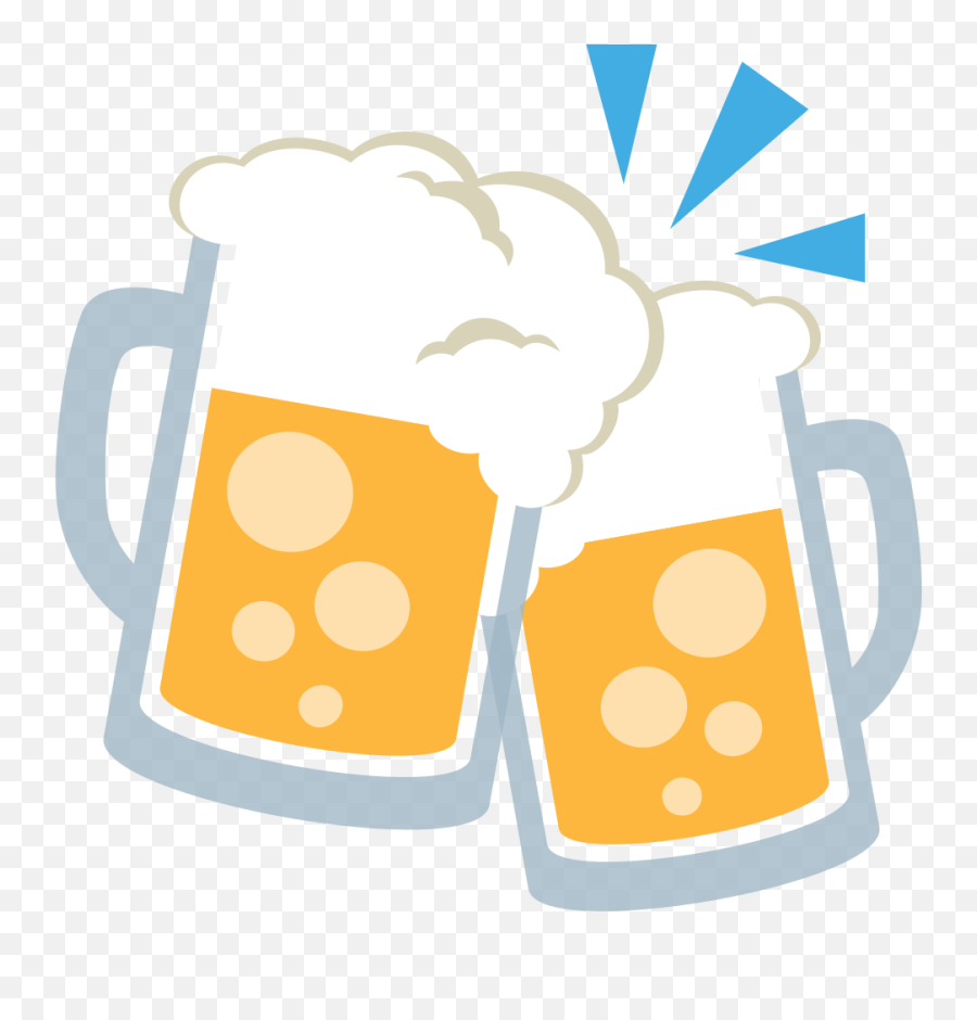 Emojione 1f37b - Emoticon Beer Png Emoji,Turtle Emoji