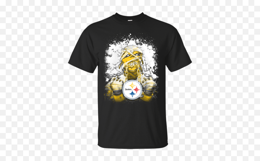 Pittsburgh Steelers Iron Maiden Shirts Hoodies Sweatshirts - Iron Maiden And The Bills Emoji,Steelers Emoji