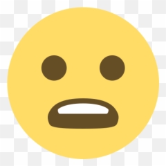 Emojione 1f626 - Grimace Face Emoji Transparent,Happy Emoji