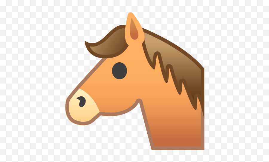 Horse Face Emoji Meaning With Pictures - Horse Emoji,Horse Emoji