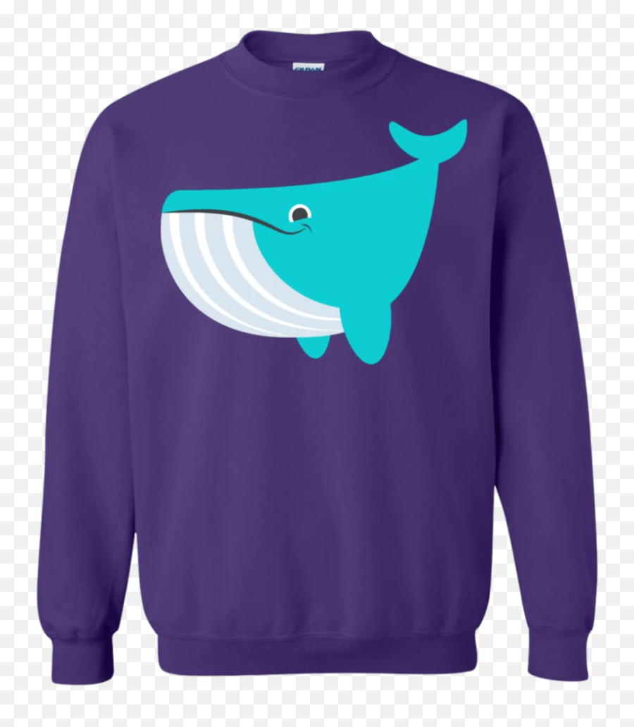 Whale Emoji Sweatshirt - Sweater,Whale Emoji