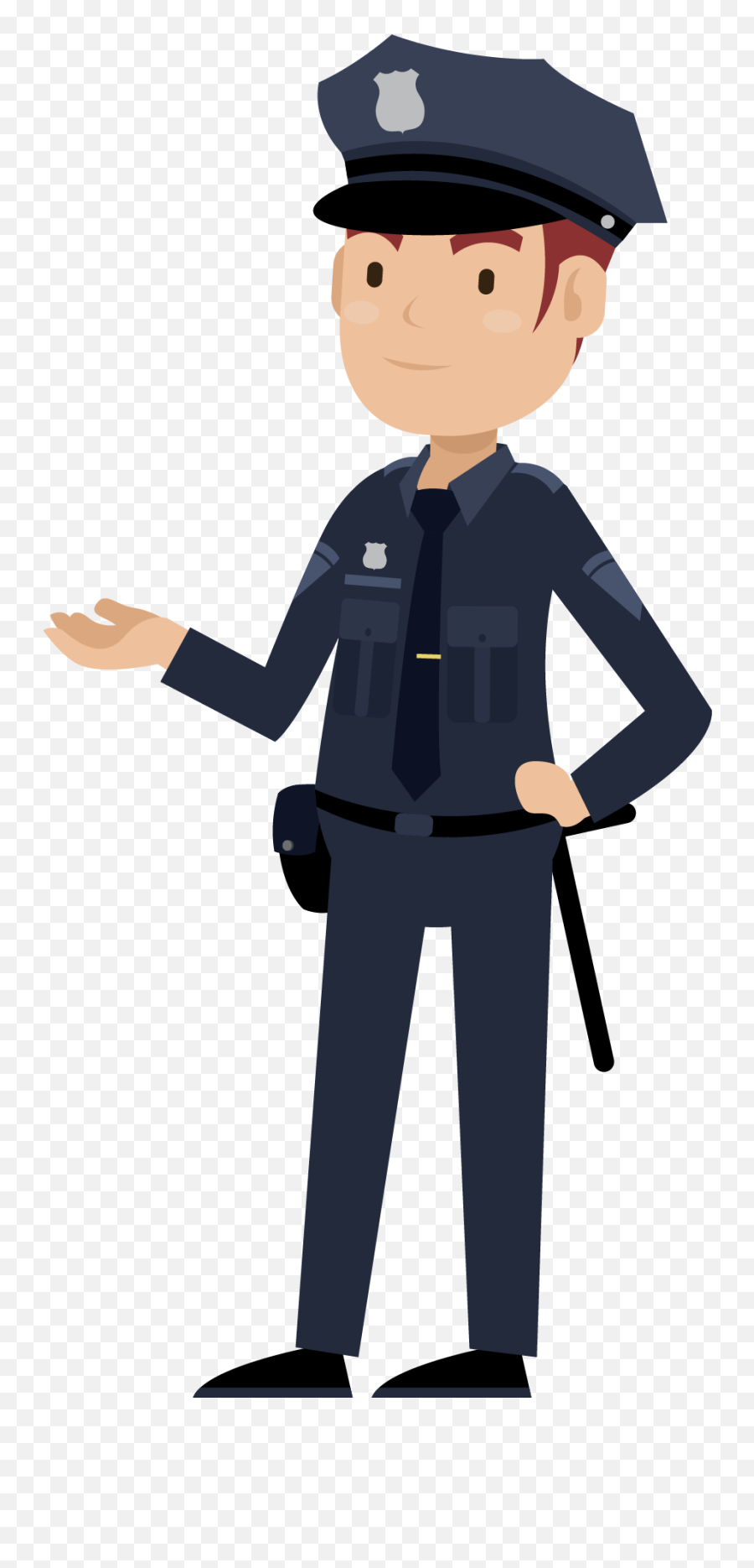 Transparent Police Officer Clipart - Clipart Security Guard Png Emoji,Cop Emoji