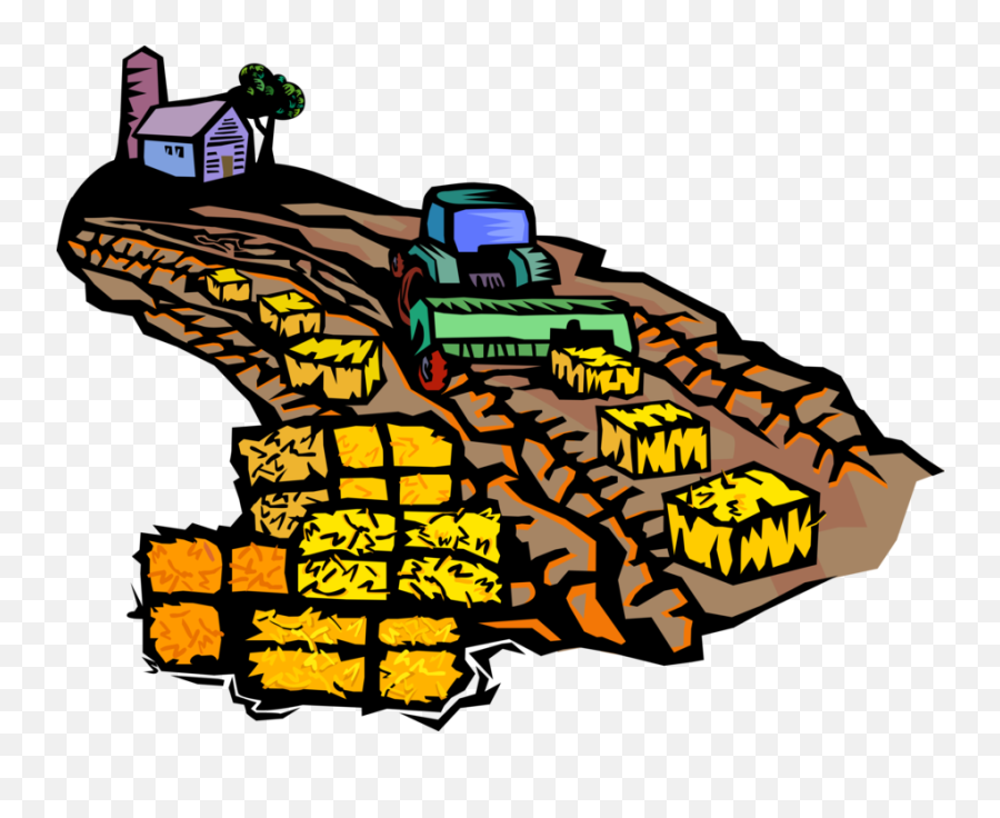 Crops Clipart Tractor - Png Download Full Size Clipart Clip Art Emoji,Tractor Emoji