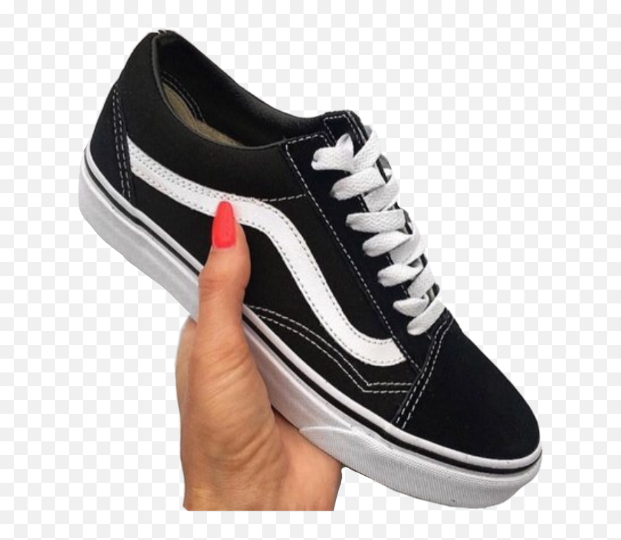 Vans Van Shoes Blackshoe Sneakers Freetoedit - Tenis Da Vans Preto Emoji,Emoji Tennis Shoes