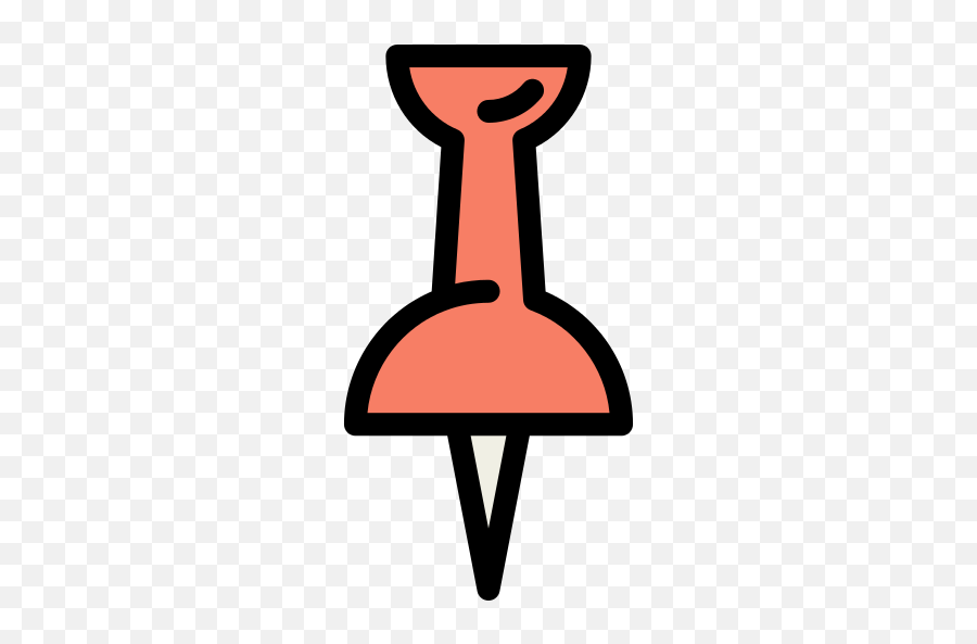 Push Pin Icon At Getdrawings Free Download - Clip Art Emoji,Map Pin Emoji