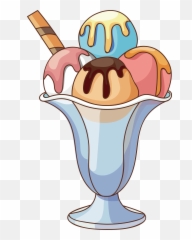 Ice Cream Drawing For Kids - Dessert Emoji