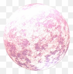 Pink Moon PSD Official PSDs - Transparent Emoji