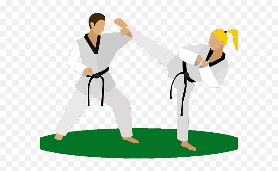 Taekwondo Clipart - Fundamental Of Martial Arts Emoji,Karate Emoji