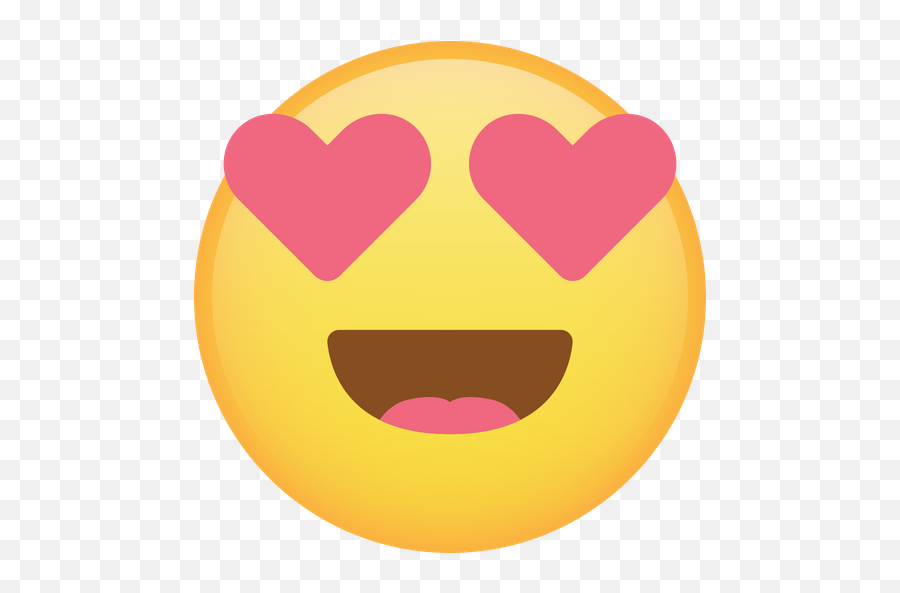Love Emoji Icon Of Gradient Style - Smiley,Uwu Emoticon