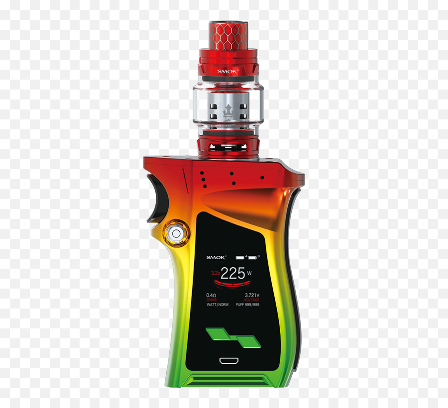 Smok Tfv8 Baby V2 Sub - Ohm Tank Smok Official Smok Mag Kit Rasta Red Emoji,Vaping Emoji